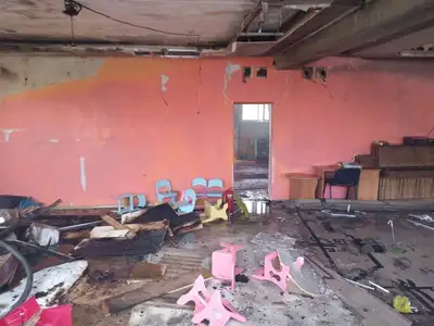 Пожар в детском саду Костаная: эвакуировали 121 ребенка 