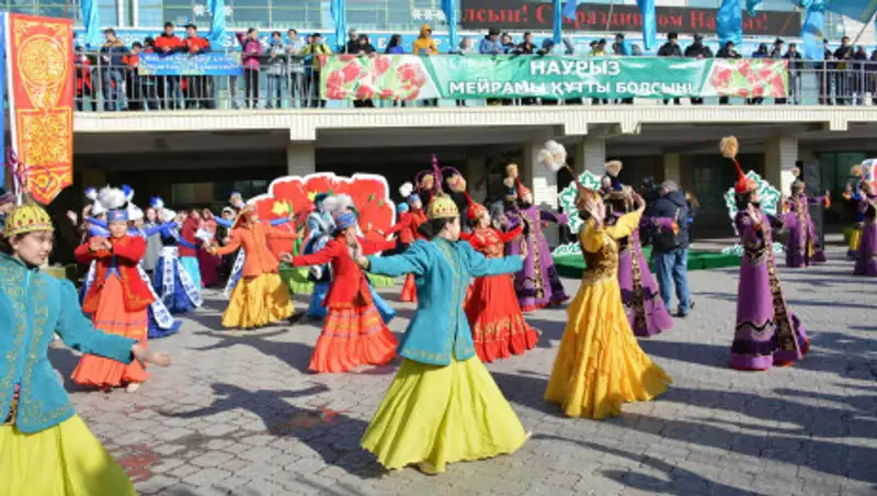 В Акмолинской области празднование Наурыза продолжается
