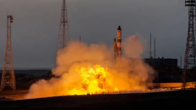 Ракета "Союз-2.1а" стартовала с Байконура к МКС