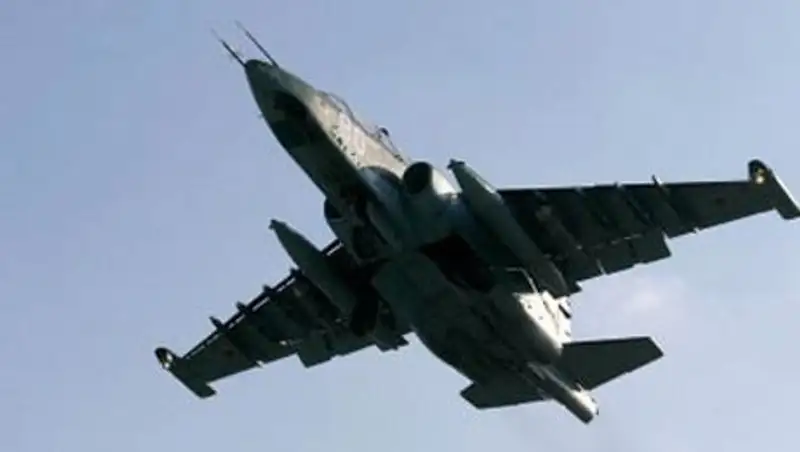 В Белоруссии разбился Су-25