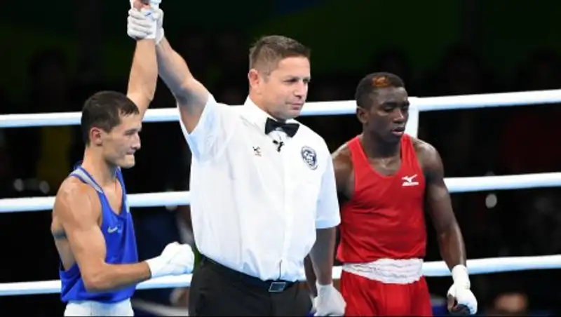 Видео побед Левита,  Жакипова и  Алимханулы на боксерском турнире в Рио