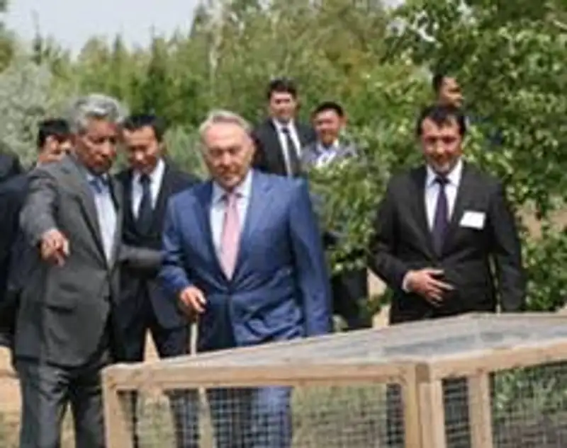 Нурсултан Назарбаев посетил в столице ряд архитектурных объектов - украшений города