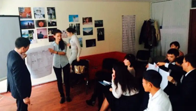 Жасотановцы налаживают диалог с молодыми предпринимателями Карагандинской области