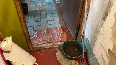 Ливень в Петропавловске, фото - Новости Zakon.kz от 05.09.2023 12:13