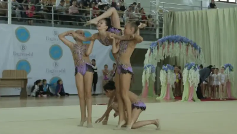 Юные гимнастки из 7 стран выявили лучших в Алматы