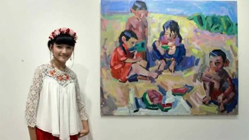 Выставка казахстанской художницы Т.Сакбаевой вызвала широкий резонанс в Испании