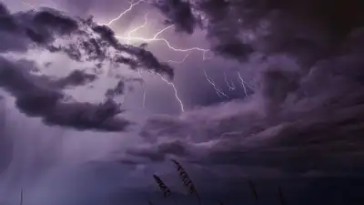 В каких регионах Казахстана объявили штормовое предупреждение, фото - Новости Zakon.kz от 19.08.2023 22:55