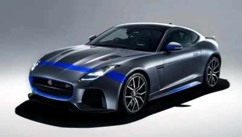 «Заряженный» Jaguar F-Type SVR получил яркую версию Graphic Pack