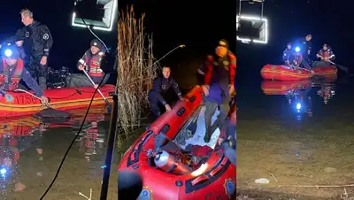 утонул, спасатели  , фото - Новости Zakon.kz от 29.03.2022 11:31