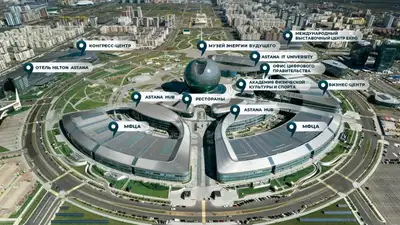 Деловой центр EXPO – важная общественная территория и часть городской системы столицы, фото - Новости Zakon.kz от 10.03.2023 12:33