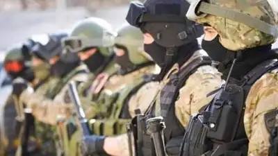 Боевые учения проводят в Конаеве, фото - Новости Zakon.kz от 25.03.2023 10:42