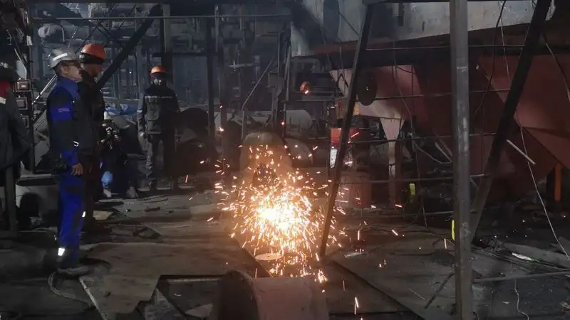 В Экибастузе запустили в работу семь тепловых магистралей