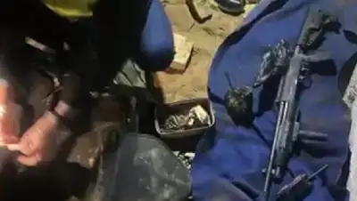 алматинская область, оружие, схрон, обнаружение, фото - Новости Zakon.kz от 01.04.2022 16:58