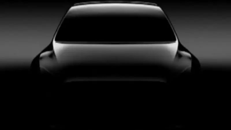 Tesla представила первое изображение электрического кроссовера Model Y