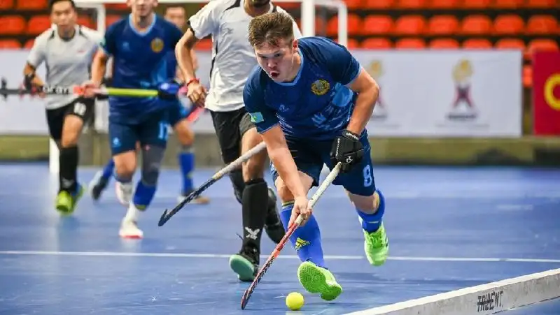 Казахстанцы одержали победу в матче Кубка Азии по хоккею на траве