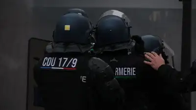 полиция в Париже, фото - Новости Zakon.kz от 23.12.2022 18:00