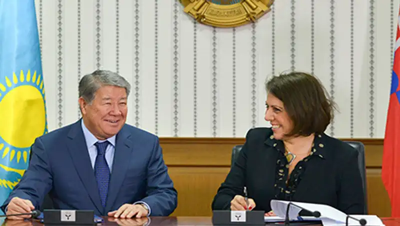 «Астана ЭКСПО-2017» подписан договор участия со Словакией