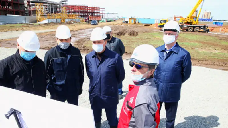 Мамин проинспектировал ход строительства жилья в столице