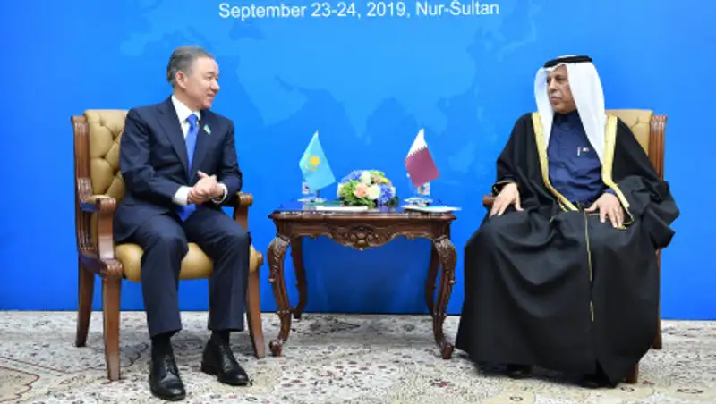 Нурлан Нигматулин высказался за развитие межпарламентских отношений с Катаром