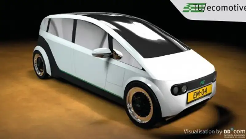 Голландские студенты создали первый в мире "биоразлагаемый" автомобиль