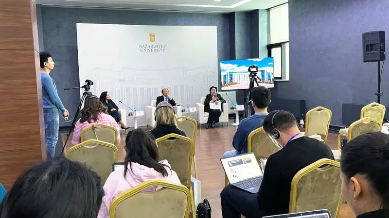 Казахстан Назарбаев университет Шигео Катсу пресс-конференция план работа