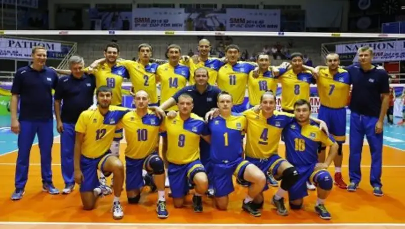 Сборная Казахстана по волейболу заняла пятое место на Кубке Азии среди мужских команд