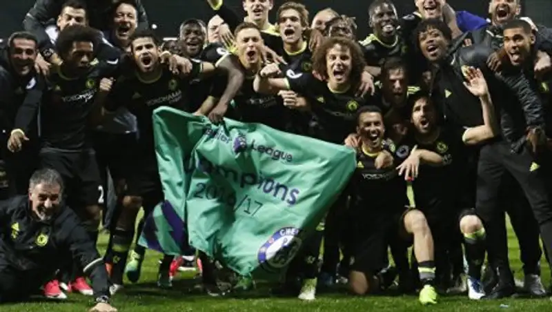 "Челси" досрочно стал чемпионом Англии по футболу