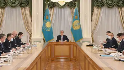 совещание по экономическим вопросам, фото - Новости Zakon.kz от 30.03.2022 16:39