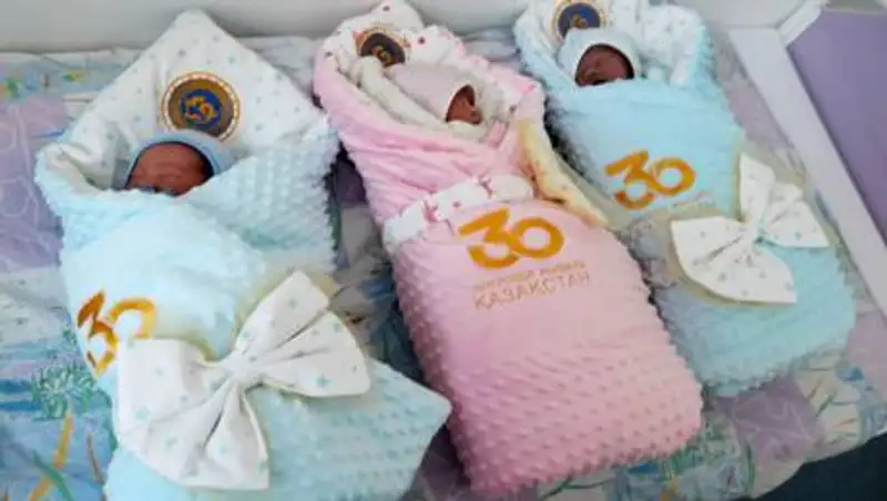 К 30-летию Независимости Казахстана в Алматинской области появились на свет 150 младенцев