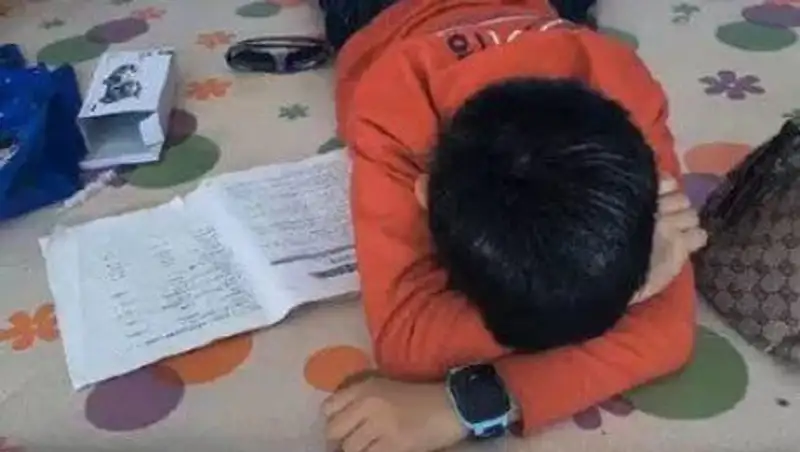 Задания "исчезли" из тетради. В Китае нашли "самого несчастного" школьника