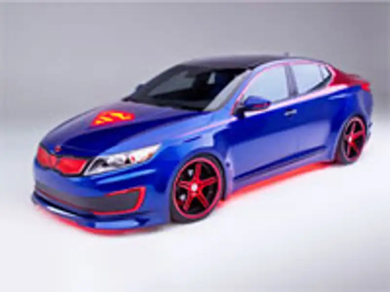 Kia показала гибридную «Оптиму» для Супермена, фото - Новости Zakon.kz от 11.02.2013 17:53