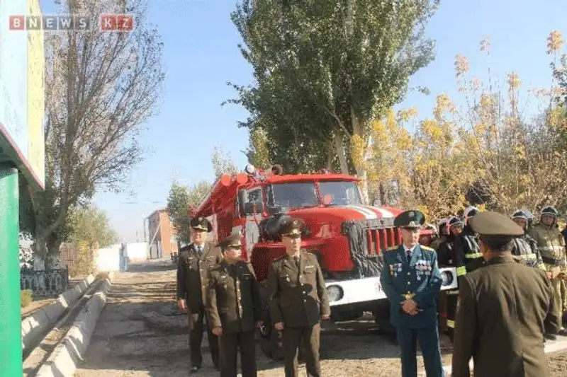 В Кызылорде у пожарных появилась площадка для экстремальных тренировок (фото), фото - Новости Zakon.kz от 26.10.2013 22:46