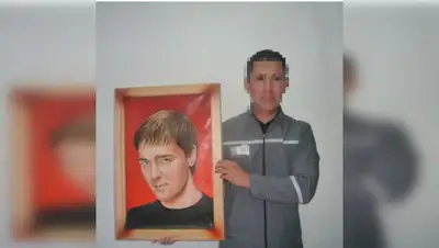 Осужденный в Казахстане нарисовал портрет Юрия Шатунова, фото - Новости Zakon.kz от 02.08.2022 11:57