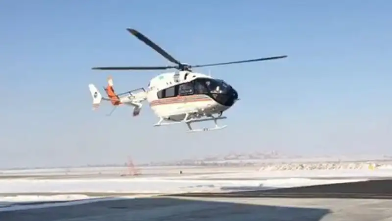 В ВКО новорожденного ребенка доставили в больницу вертолетом