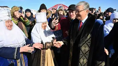 Посетил мероприятия по случаю празднования Наурыз мейрамы, фото - Новости Zakon.kz от 21.03.2023 21:22