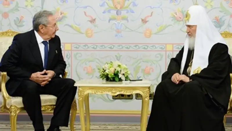Патриарх Кирилл на Кубе встретится с Раулем и Фиделем Кастро