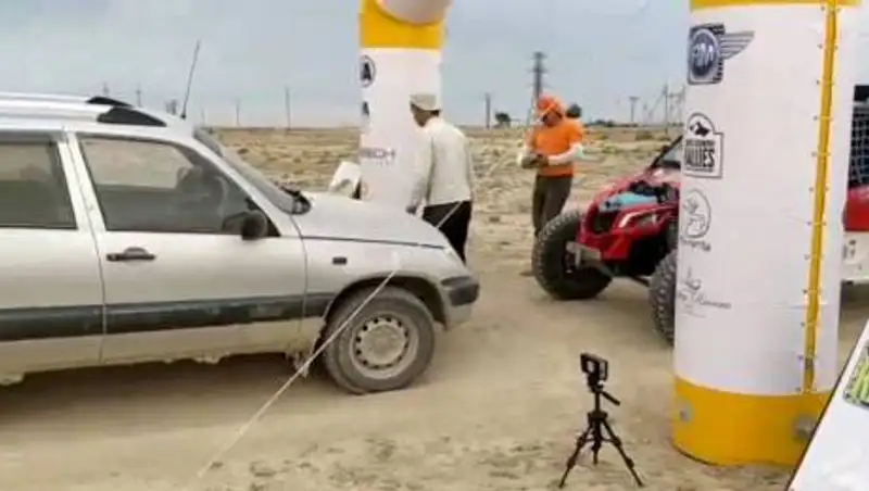 Спасая баранов чабан едва не сорвал автогонку в Мангистау