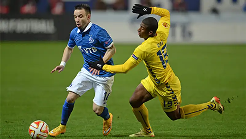 Московское "Динамо", "Фиорентина", "Зальцбург" и "Легия" вышли в 1/16 финала Лиги европы