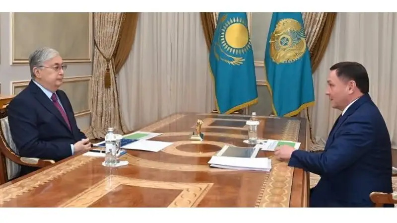 Токаев принял акима Акмолинской области