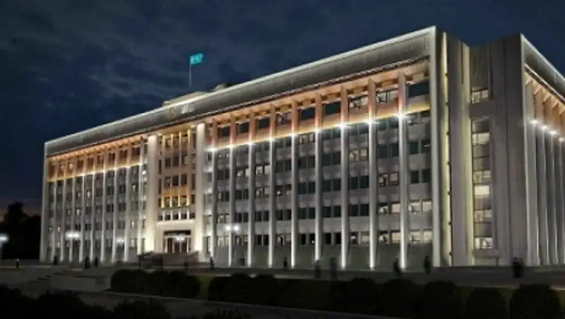 В Алматы здание городского акимата получит уникальную подсветку