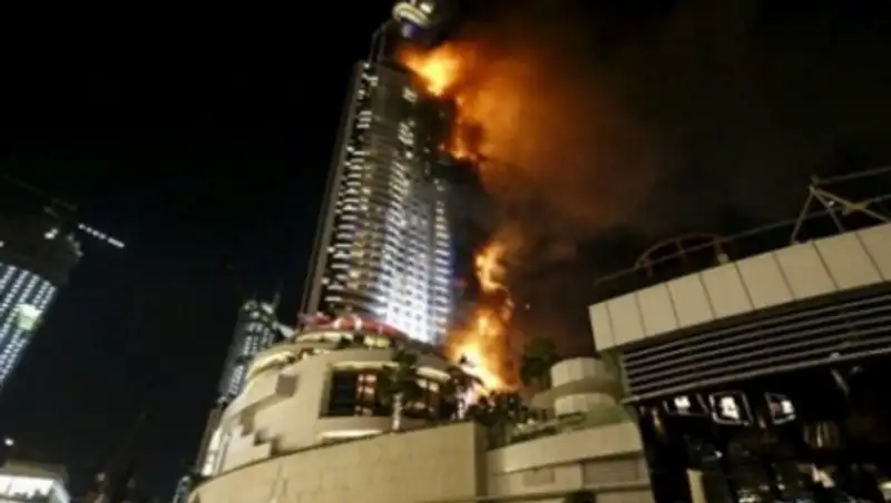 Отель в Дубае, загоревшийся в новогоднюю ночь, планируют восстановить