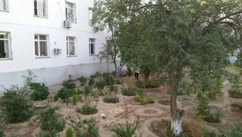 В Актау со второго этажа психоневрологического диспансера упал пациент