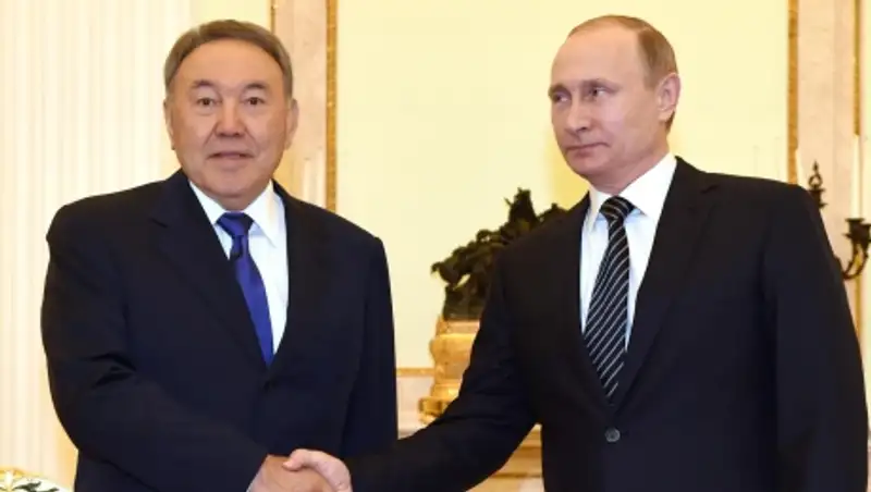Нурсултан Назарбаев встретился с Президентом России Владимиром Путиным