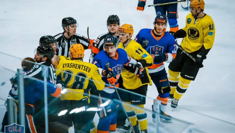 "Сарыарка" уступила "СКА-Неве" со счетом 1:3