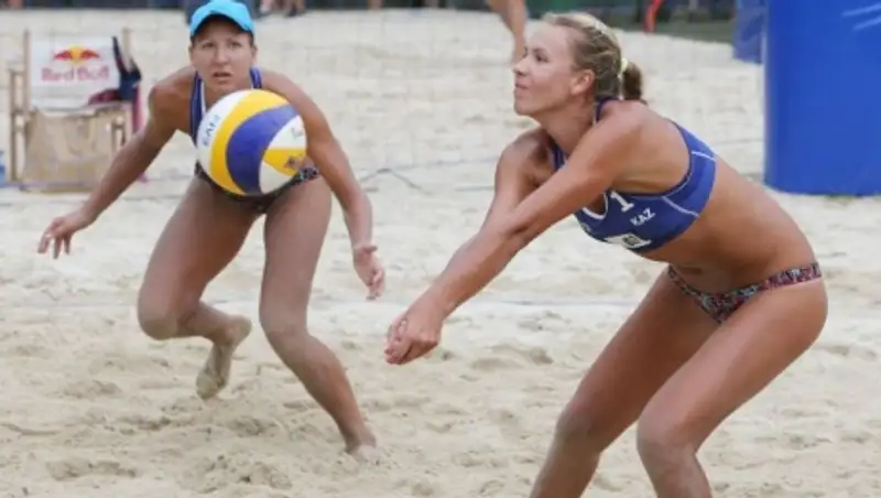 «Пляжный волейбол – спорт без эротики», считают казахстанские пляжницы Цимбалова и Машкова