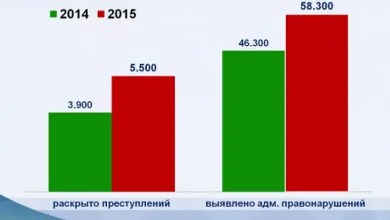 Алматинские участковые за год раскрыли 5,5 тысяч преступлений