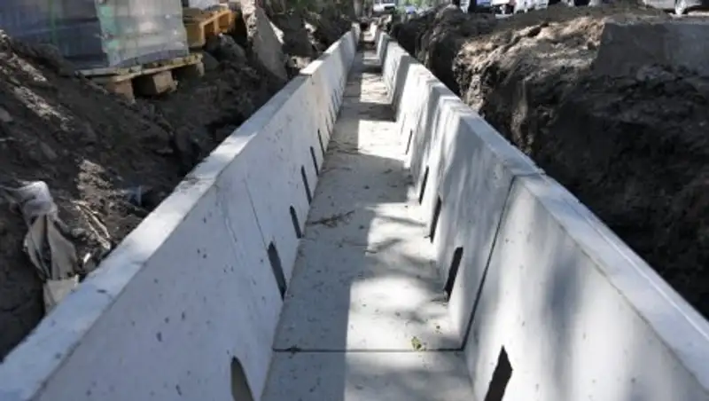 В Алматы начаты работы по строительству и реконструкции арычных сетей