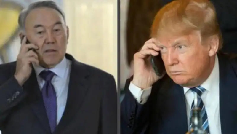 Дональд Трамп пригласил Нурсултана Назарбаева посетить Вашингтон с официальным визитом