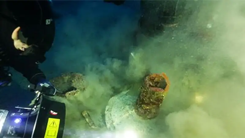 Найдены останки корабля, затонувшего в III веке до н. э.