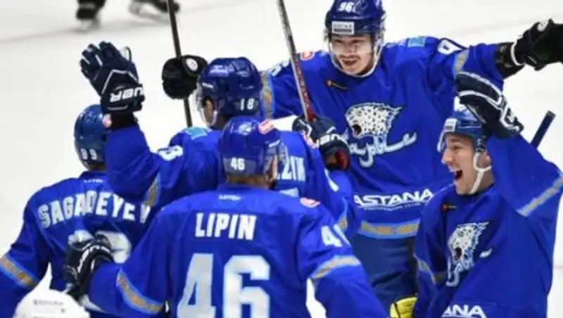 "Барыс" одержал победу над словацким "Слованом"